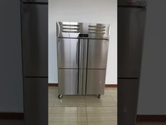 55/2000  Model D1.0L4 four-door luxury low temperature air-cooled freezer, size: 1220*700*1938