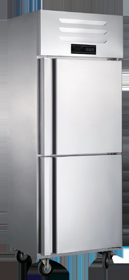 Good price 800L Commercial Kitchen Freezer 2 Door Dual Temperature Refrigerator Freezer online