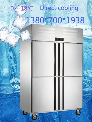 Good price Safety Operation Commercial Kitchen Freezer Long Lasting 4 Door Chiller Freezer online