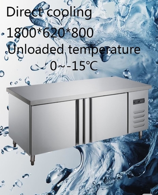 Good price 2 Doors Restaurant Undercounter Freezer 430L Adjustable Settings Long Term Use online