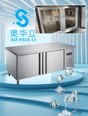 قیمت خوب صرفه جویی در انرژی یخچال رستوران تجاری انرژی کارآمد یخچال دو درب آنلاین