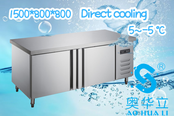 Good price 350L Commercial Restaurant Freezer Stainless Steel Under Bench Fridge Freezer online