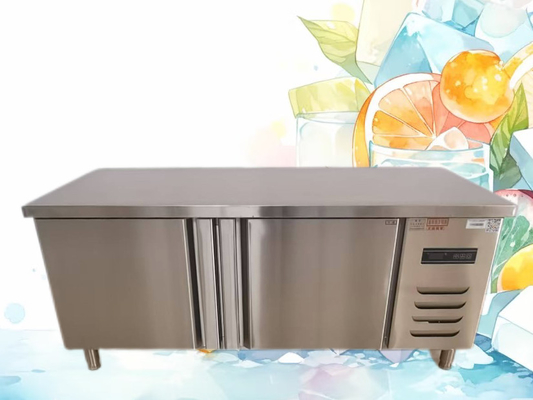 Good price 430L Commercial Restaurant Freezer Easy Cleaning Under Counter Fridge Freezer online