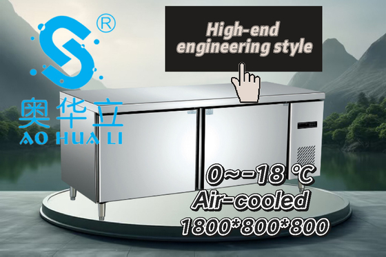 Good price Air Cooled 2 Door Commercial Freezer Single Compressor Commercial Restaurant Freezer online
