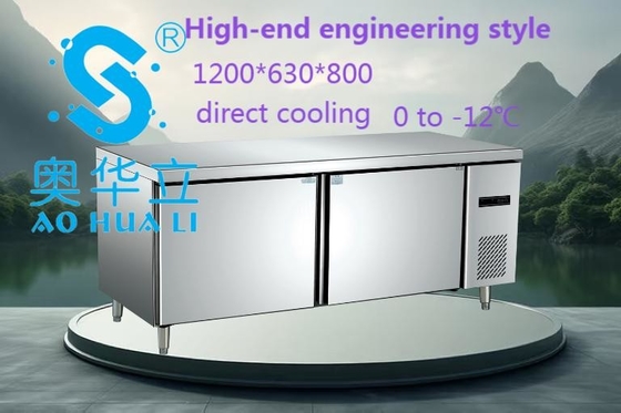 Good price High End Under Counter Fridge Freezer Rust Prevention Keeping Flesh For Kitchen online