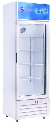 Good price Air Cooled Single Glass Door Freezer Beverages Vegetables One Door Glass Freezer online
