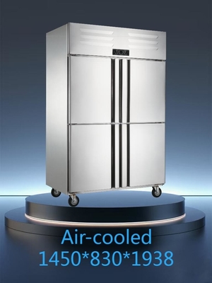 Frigorifero da cucina commerciale da 1500L Efficienza energetica Frigorifero a 4 porte Frigorifero