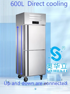 Compressore unico frigorifero commerciale congelatore a temperatura unica raffreddamento diretto