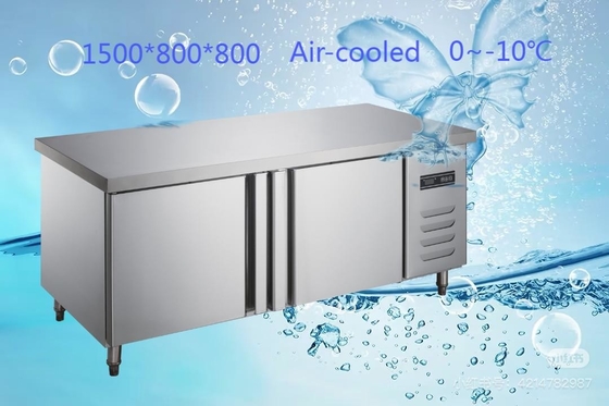 Good price 240V 2 Door Undercounter Freezer 350L Multiple Function Stable Operation online