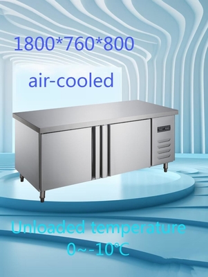 Harga yang bagus Korosi tahan komersial countertop freezer 450L Menyimpan ruang Nyaman on line