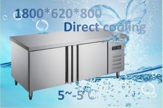 Buon prezzo Facile manutenzione Freezer per ristoranti commerciali 430L 220V Freezer a due porte in linea