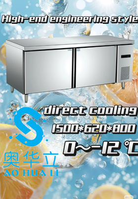 Good price Safety Operation Commercial Undercounter Fridge Freezer Easy Maintenance online