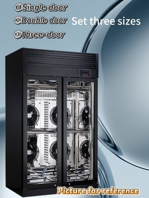 Bom preço LPG-30G Drying Cabinet Air-cooling Black Titanium Wire Stainless Steel Single Door 1800*830*2030mm on-line