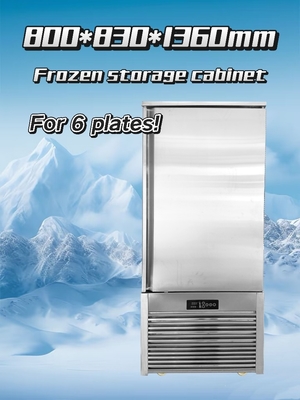 Bom preço DWSDG-6 Air-cooled Blast Chiller Freezer 40*60cm Six Baking Tray Size 800*830*1360MM on-line