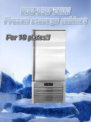 Bom preço DWSDG-18 Air-cooled Blast Chiller Freezer 40*60cm 18 Baking Tray Size 800*830*2100MM on-line