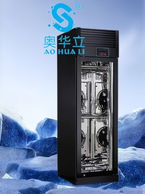 Bom preço LPG-10G Drying Cabinet Air-cooling Black Titanium Wire Stainless Steel Single Door 600*830*2030mm on-line